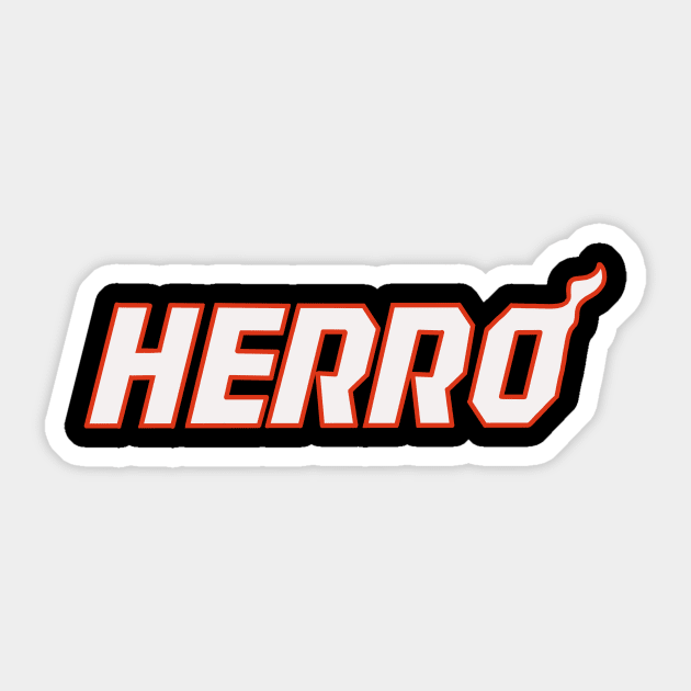 Tyler herro Sticker by MustGoon